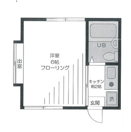 ハウス華の物件間取画像